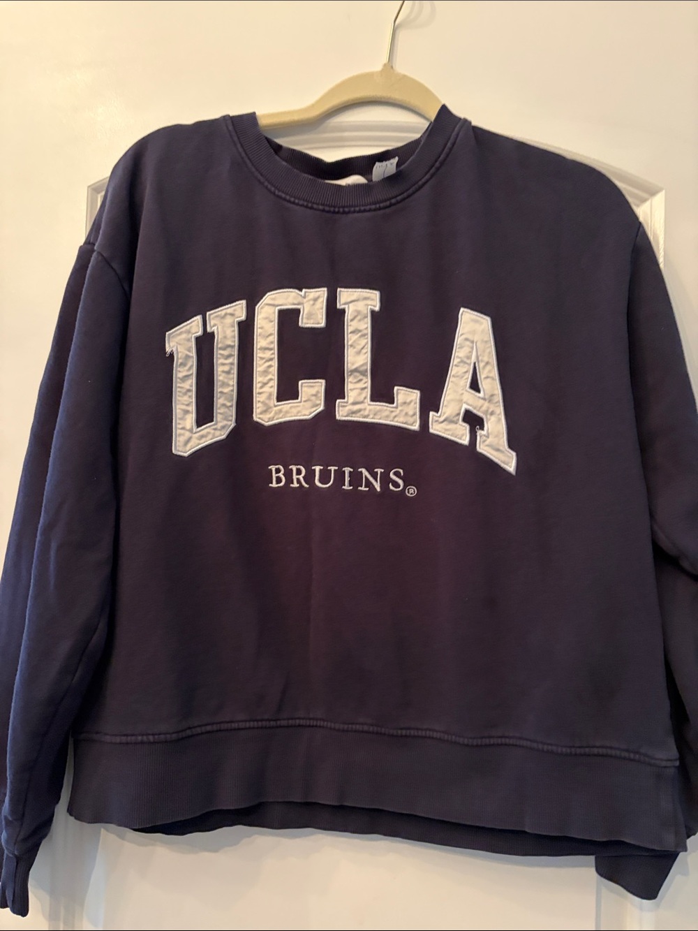 H&M Navy UCLA Bruins Crewneck Sweatshirt